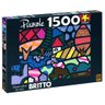 Quebra cabeça com 1500 peças - Romero Britto - 1