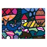 Quebra cabeça com 1500 peças - Romero Britto - 2