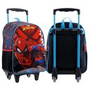 Ver imagem 2 de Mochila Rodinha Infantil Escolar Menino Homem Aranha Spiderman Xeryus Azul 11660