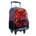 Ver imagem 3 de Mochila Rodinha Infantil Escolar Menino Homem Aranha Spiderman Xeryus Azul 11660