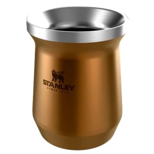 Cuia Térmica para Chimarrão Terere Stanley 200ml Aço Inox:dourado