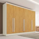 Ver imagem 1 de Guarda Roupa Valência 6 Postas 6 Gavetas Mdf - Mademarcs