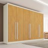 Guarda Roupa Valência 6 Postas 6 Gavetas Mdf - Mademarcs - 1