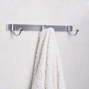 Ver imagem 2 de Cabide de Parede 3 Ganchos Alumínio Escovado com Verniz Classic Cl3170 Ducon Metais