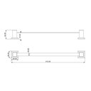 Ver imagem 4 de Porta Toalha de Banho 51cm Go5030 Ducon Metais