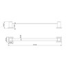Porta Toalha de Banho 51cm Go5030 Ducon Metais - 4
