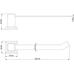 Porta Toalha de Rosto Premium Pr4040 Ducon Metais - 3