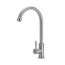 Ver imagem 1 de Torneira Escovada Tall 30cm Inox Prata