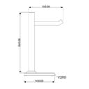 Ver imagem 2 de Porta Toalha de Bancada Premium Pr4081 Ducon Metais