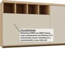Ver imagem 4 de Armário Aéreo 2 Portas 120cm Brise Luciane Móveis