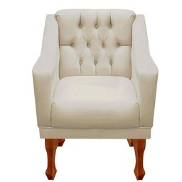 Kit 2 Poltrona Decorativa Para Sala Quarto Recepção Clinica Cadeira de Escritório Grécia Nanda Decor - 3