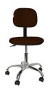 Ver imagem 2 de Cadeira Secretaria Giratoria Bolt CR - Couro Sintetico Corano - Marrom