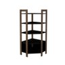 Estante Organizadora, 5 Prateleiras Az 1020 Preto / Nogal - 1