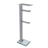 Papeleira de Chão 2 Hastes com Suporte para Celular Premium Pr4078 Ducon Metais - 3