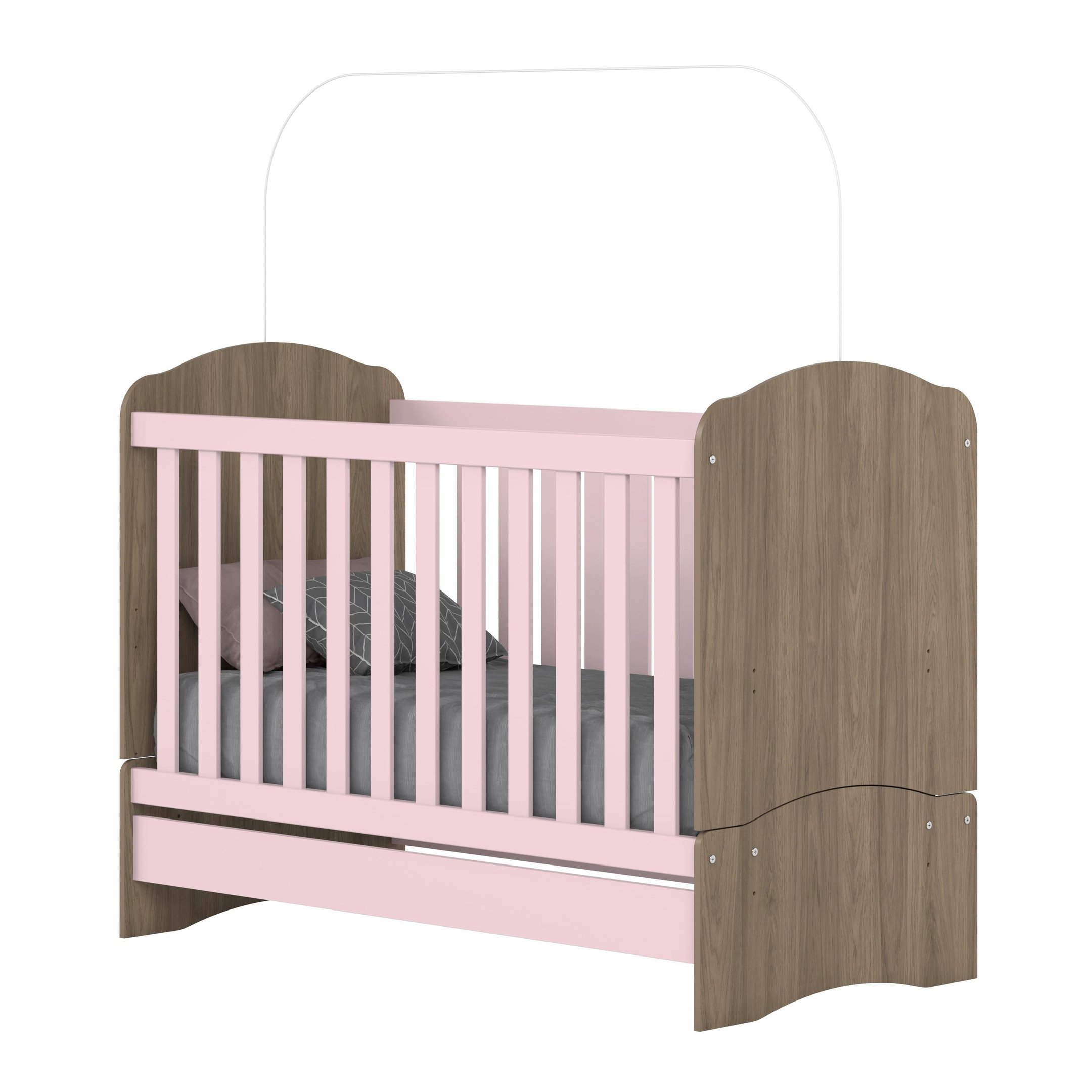 Dormitório Infantil Casinha Rustico/rosa - Henn - 4
