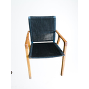 Ver imagem 1 de Cadeira Costa de Marfil em Madeira e Corda Náutica