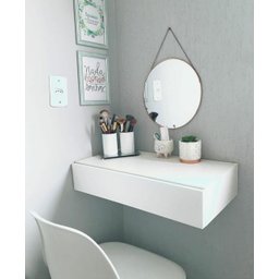 Mesa de Cabeceira Penteadeira Suspensa 60cm - 2