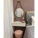 Ver imagem 4 de Mesa de Cabeceira Penteadeira Suspensa 60cm