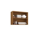 Ver imagem 3 de Armário Aéreo 2 Portas Cozinha Nature 70cm Safira MDF