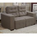 Ver imagem 1 de Sofá Retrátil e Reclinável 2 Lugares Rebeca News Simbal