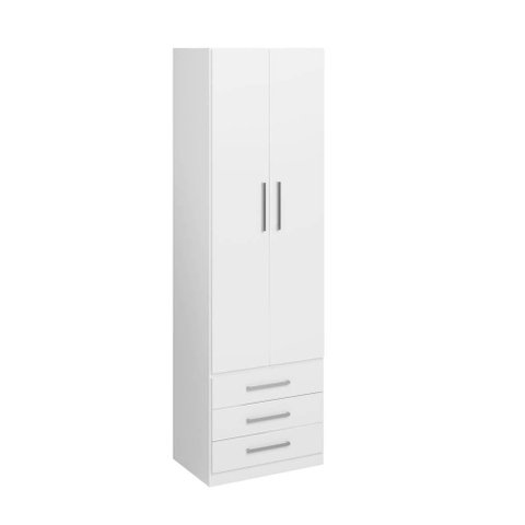 Guarda-roupa de 2 Portas 1228 Branco