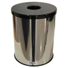 Lixeira Inox Para Lavabo Aro Anti Inseto Hole Trash 15L - 2