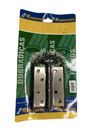 Ver imagem 1 de Cartela de Dobradiças C/ 3 Unidades - 4x3" - Rf 5535 - Aço Envelhecido - Metalúrgica Rodrigues