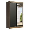 Ver imagem 3 de Guarda-roupa Solteiro Madesa Tokio 2 Portas de Correr com Espelho 2 Gavetas