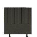 Ver imagem 3 de Cabeceira Estofada Carla 100cm Solteiro para Cama Box Quarto Linho Marrom - Gat Magazine
