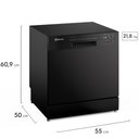 Ver imagem 5 de Lava Louça LP08E 8 Serviços com Programa Lava e Seca 50 Min Electrolux