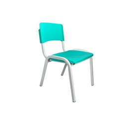 Kit 5 Cadeiras Infantil Iso Colors Brinquedoteca Escolas Ecomhome - 4
