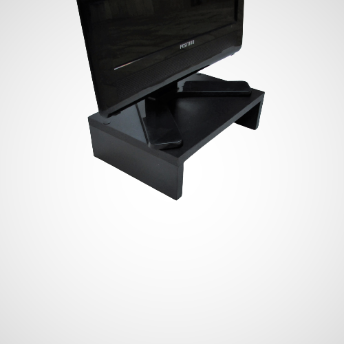 Suporte Mesa MDF Para Monitor e Tela LCD 30 x 20 cm 8,5 cm Alt - 5