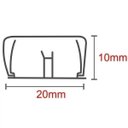 Ver imagem 2 de Canaleta de Pvc Fita Dupla Face 2cmx1cmx200cm Polifort