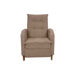 Poltrona Papai Reclinável Sala Mx 65 Yaris Buclê Marrom Matrix Original - 3