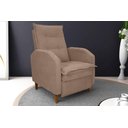 Ver imagem 2 de Poltrona Papai Reclinável Sala Mx 65 Yaris Buclê Marrom Matrix Original