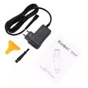 Ver imagem 5 de Máquina Cortar Cabelo Profissional sem Fio Kemei Km-2600 Nfe