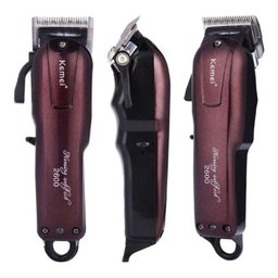 Máquina Cortar Cabelo Profissional sem Fio Kemei Km-2600 Nfe - 2