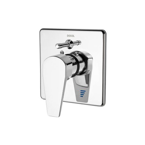 Acabamento Monocomando para Banheira e Chuveiro Docol Lift 805706 1/2" Cromado