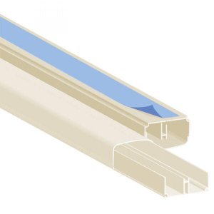 Canaleta de PVC FIta Dupla Face 2cmx1cmx200cm Polifort