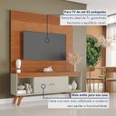 Ver imagem 5 de Rack com Painel para TV 65 Polegadas Ripado MDF 160x195cm Madri