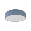 Ver imagem 1 de Luminária Plafon Moon Peq 30cm 2 Lamp E27 Azul New - 1106 Peq Anw