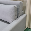 Ver mais imagens de Sofá Cama | Tecido Acquablock | 160cm | Cinza