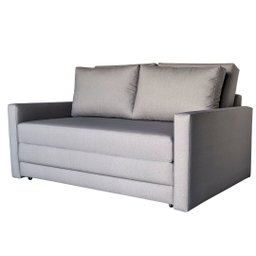 Sofá | Cama Casal Tecido Impermeável Acquablock | Cinza - 2