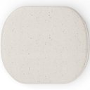 Ver mais imagens de Kit 2 Puffs Decorativos Orgânico para Living Quarto 70cm Doha W01 Linho Cru - Lyam Decor