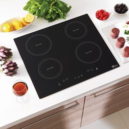 Cooktop Fischer 4 Bocas por Indução Mesa Vitroceramica Touch - 4