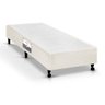 Cama Box Base Solteiro Poli Tecido Clean (78x188x27) - Castor - 1