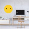 Adesivo de Parede Emoji Só Observando - 2