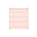 Ver imagem 3 de Cômoda com Trocador 4 Gavetas Mdf Doce Sonho: Rosa