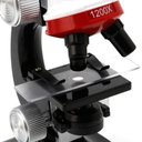 Ver imagem 4 de Kit Microscopio Estudantil Aumento 100x 400x 1200X LED com Acessorios Laboratorio Infantil