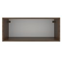 Ver imagem 6 de Armário de Cozinha Aéreo 80 cm 1 Porta Rustic/Branco Glamy Madesa